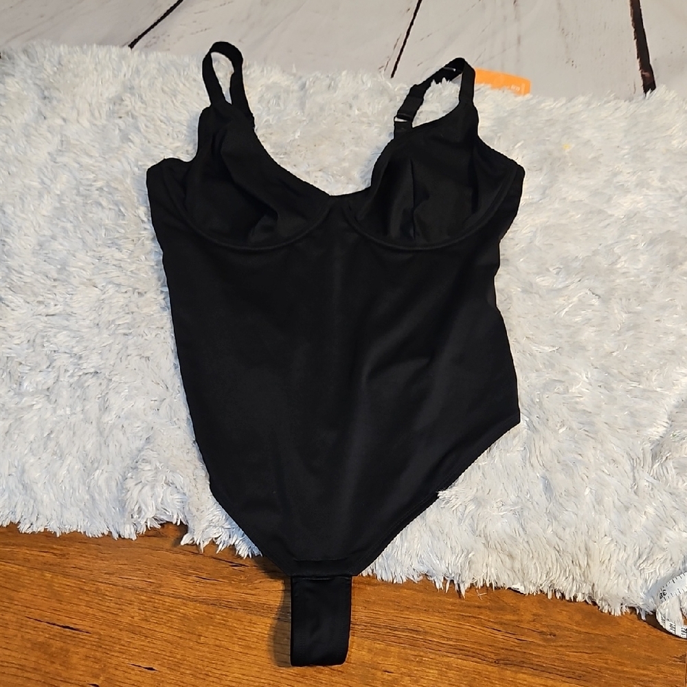 Black Bodysuit Shapewear Sleeveless Sculpting‎ One-Piece Lingerie Shaping, XL